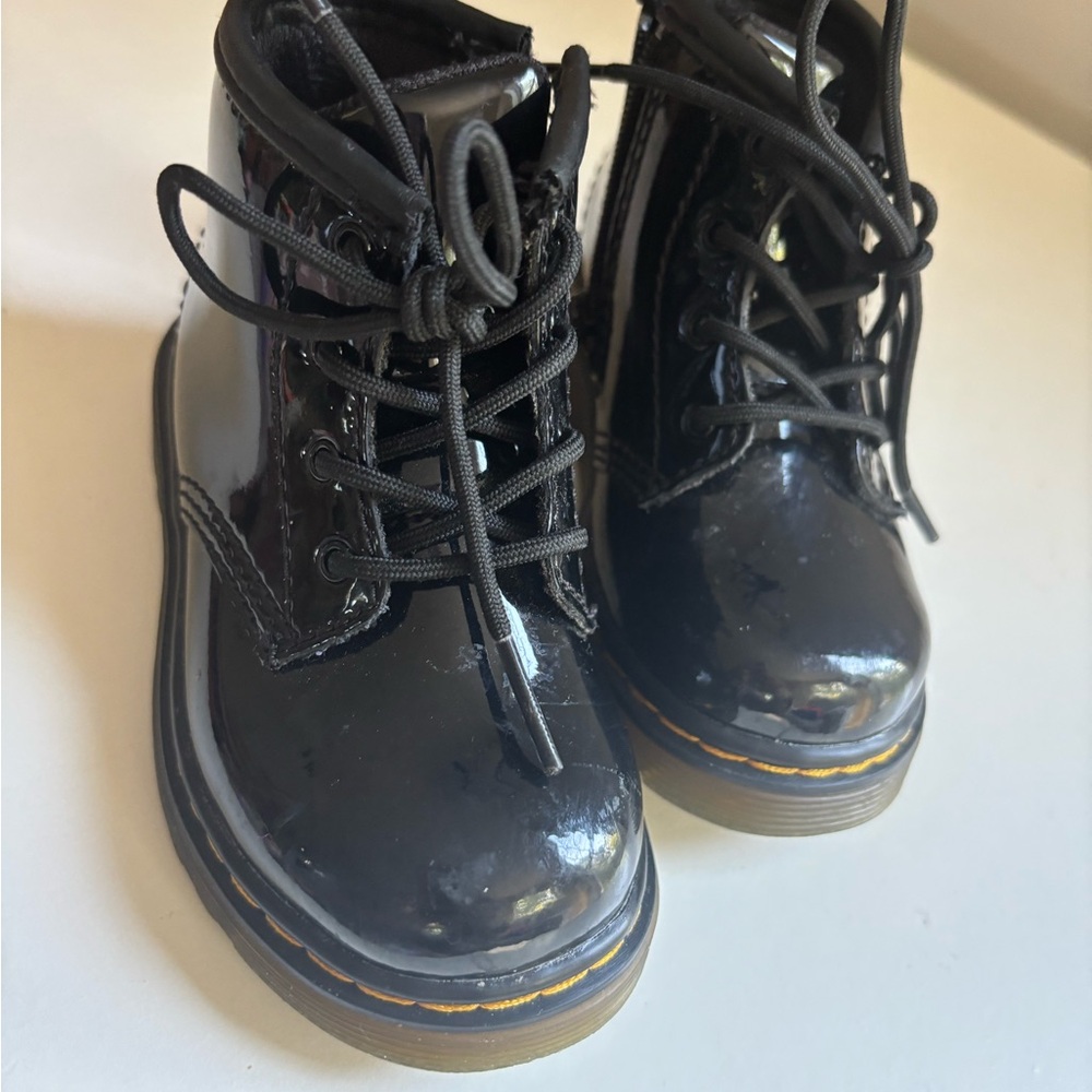 Dr. Martens Kids Black Boots